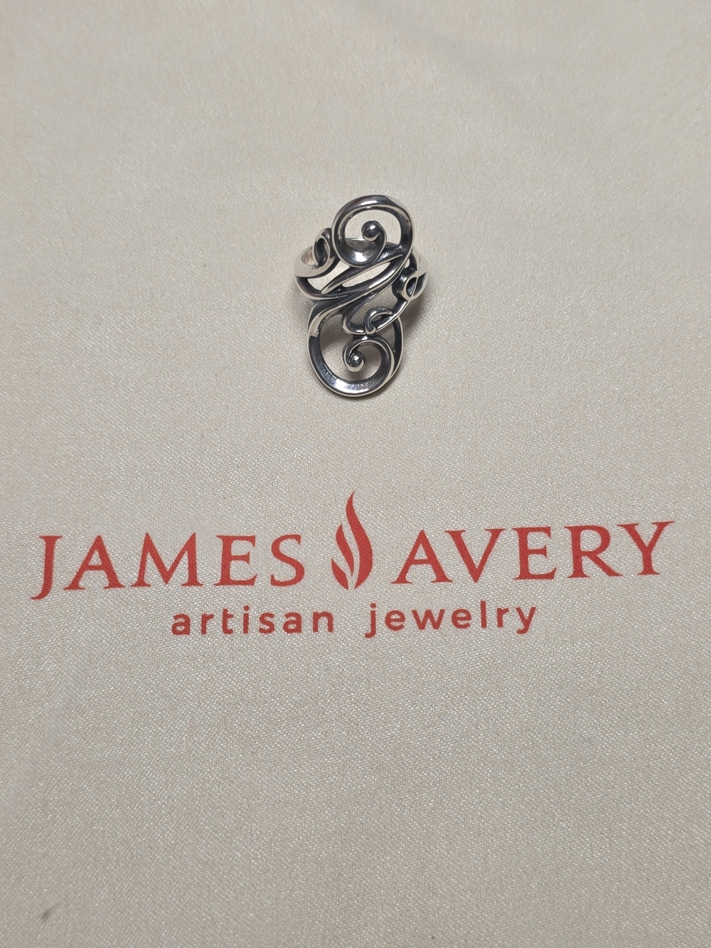 RETIRED James Avery Electra Ring Size 6.5